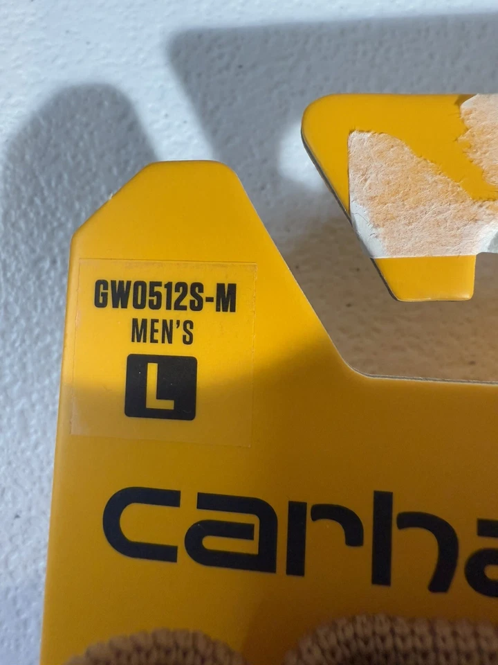 Guante de puño tejido gamuza sintética/pato aislado Carhartt, GW0512 talla L Foto 3 de 4