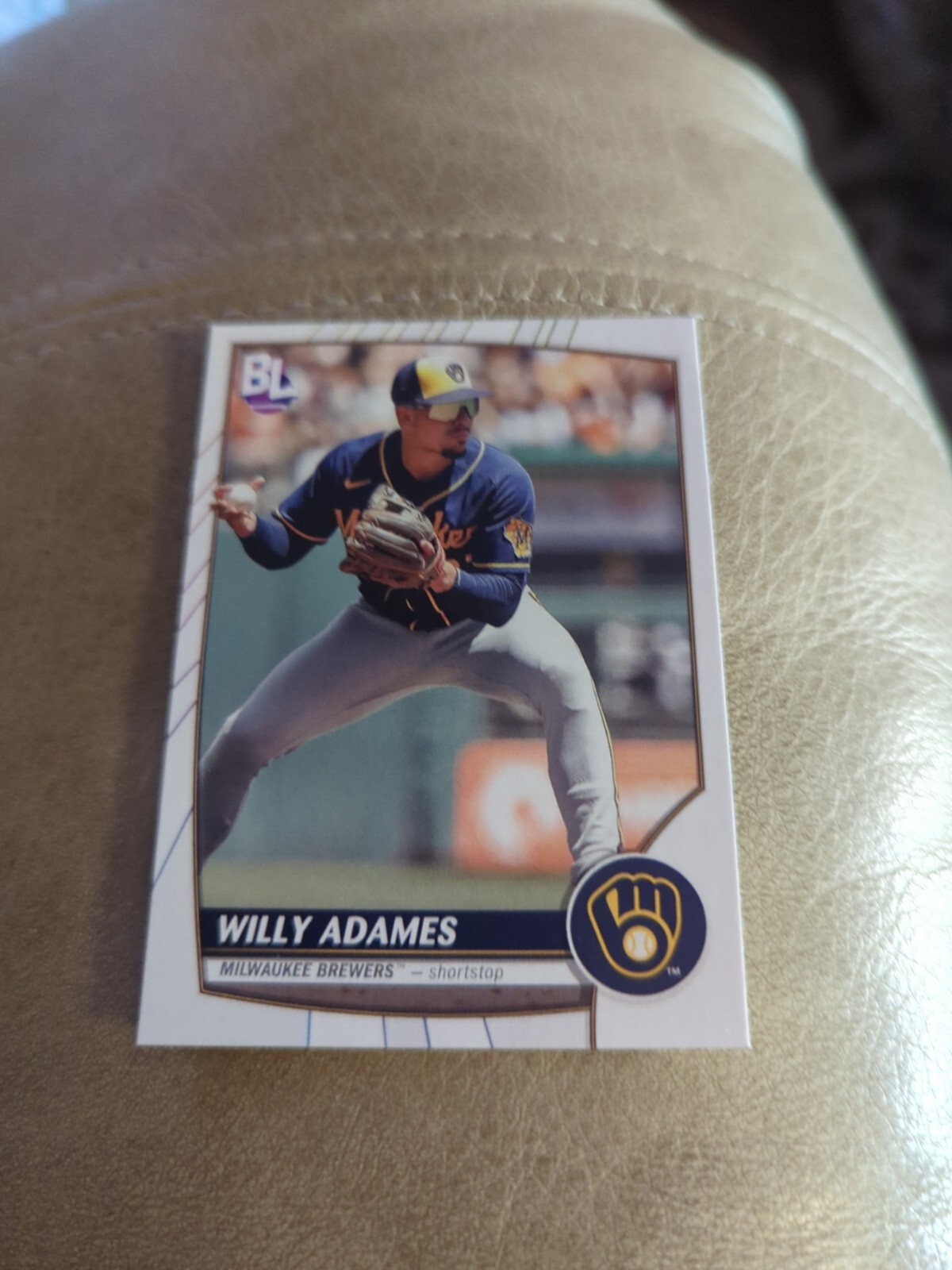 2023 Topps Big League #52 Willy Adames Milwaukee Brewers