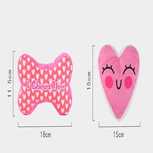 small-plush-toy-for-dogs-soft-and-chewable-35g-red-heart-and-pink-heart