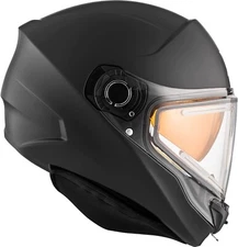 CKX Contact Snow Helmet w/Electric Shield (Matte Black, Small)