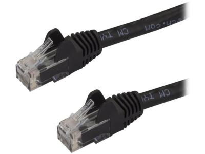 StarTech.com N6PATCH10BK 10 ft. Cat 6 Black Cat. 6 Patch Cable