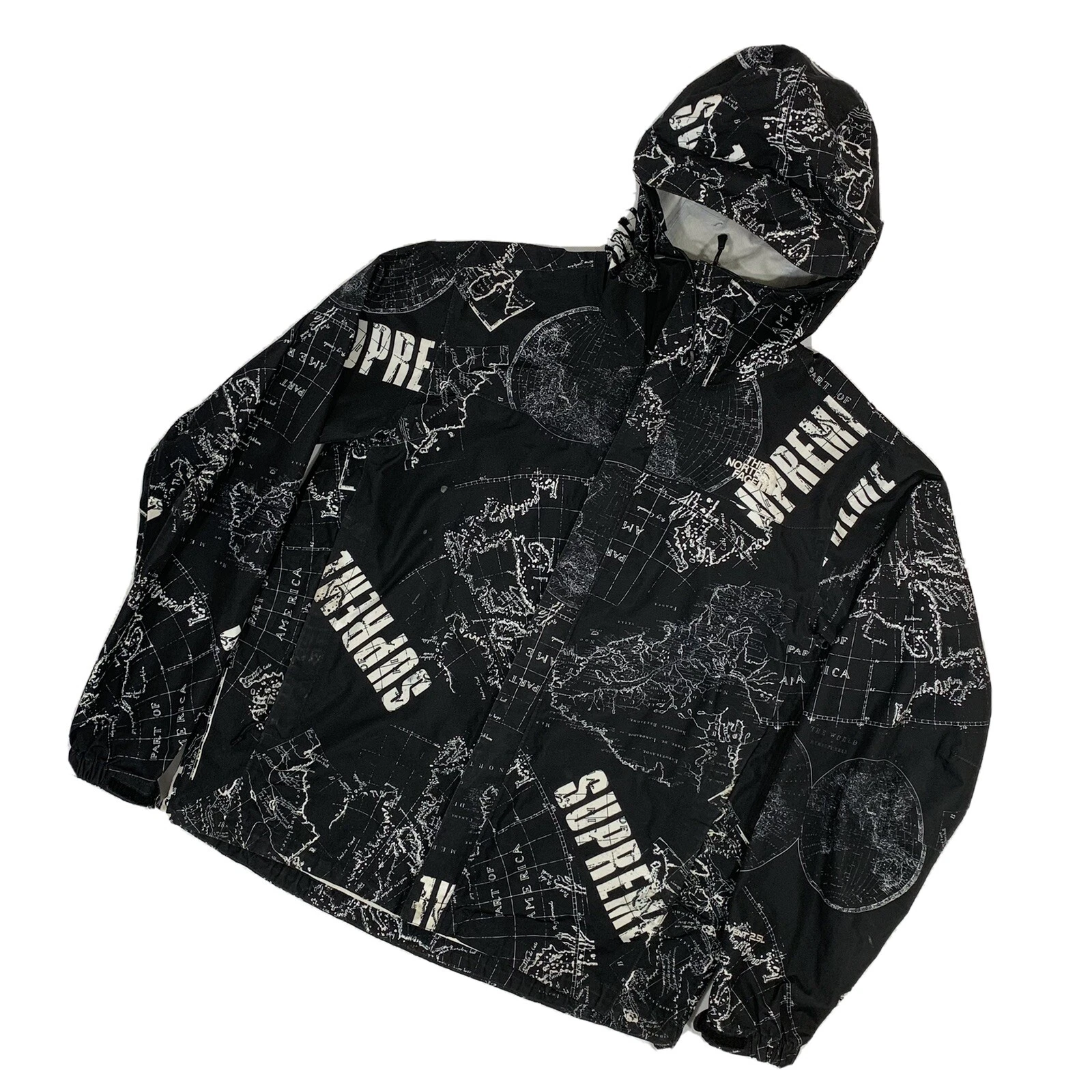SUPREME X NORTH FACE SS2012 Giacca Nera VENTURE