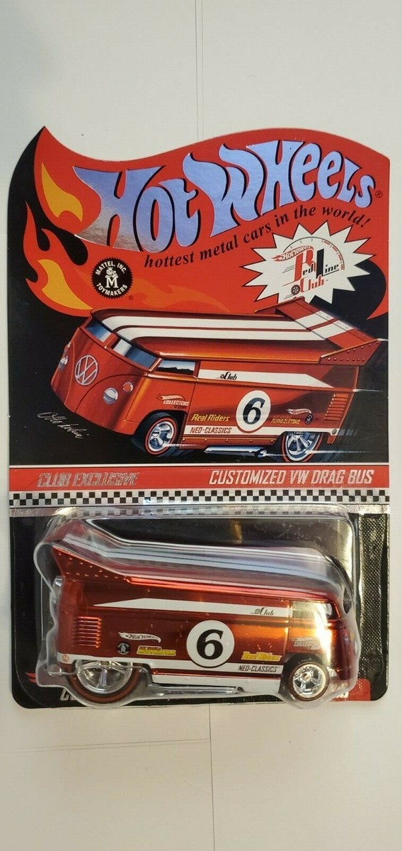 HOTWHEELS CLUB EXCLUSIVE CUSTOMIZED VW DRAG BUS 2006 | eBay
