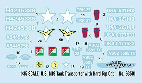 I Love Kit - 63501 M19 US Army Tank Camion Hard Top Plastica Kit 1/35 Scala - Immagine 4 di 4