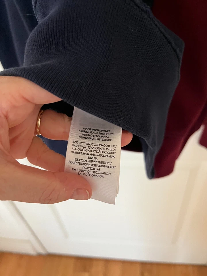 Polo Ralph Lauren «Polo университет» цвет блока «P» литератор толстовка Sz M - Изображение 2 из 4