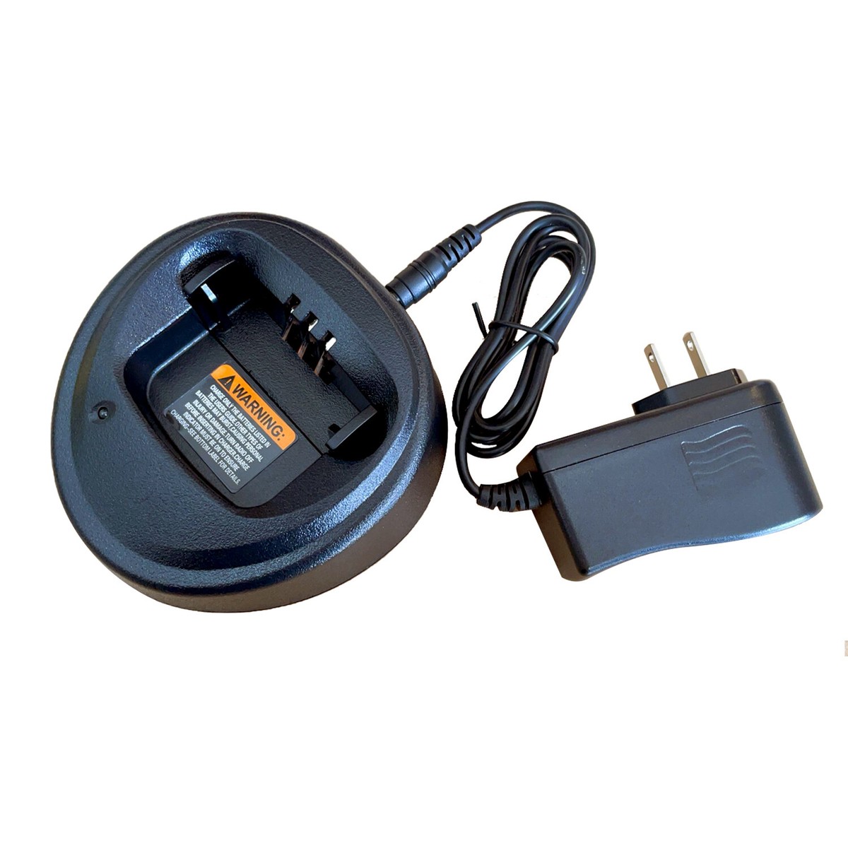 Battery Charger Base For Motorola CP200 CP340 Radios - Replacement For WPLN4137 WPLN4138