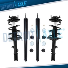 FWD Front Struts w/ Coil Springs Assembly Rear Shocks for 2001-2005 Toyota RAV4