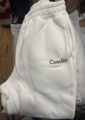Comfrt  Cloud Sweatpants Snow (White) Size S Unisex Brand New! Never Tried On!