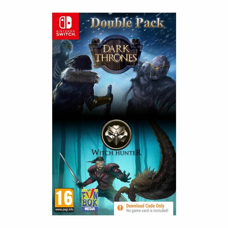 Dark Thrones/Witch Hunter Double Pack [Code In A Box] Switch  NEW AND SEALED