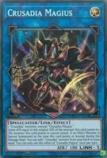 YUGIOH CRUSADIA MAGIUS SECRET RARE MP19-DE105 1.AUFLAGE 