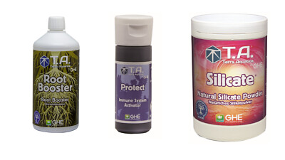 T.A. Terra Aquatica   Bioset / Root Booster, Protect & Silicate / organisch