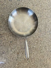 LOLYKITCH L-3PLY-H 12 inch Tri-ply Stainless Steel Chef' Frying Pan