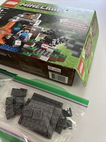 LEGO Minecraft Set# 21113 The Cave Night 100% Complete w Box & Instruction