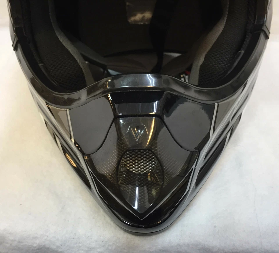 Vega Mojave Helmet Hard Shell White Full Face Off Road Racing Motorcycle XL - Image 2 of 4