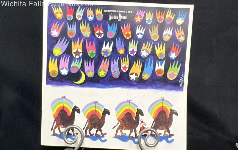 1980 Neiman Marcus Christmas Book Catalog B. Kliban Rainbow Camels Art Vintage