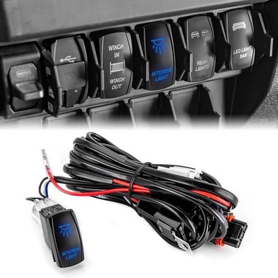 WeiSen 180W Plug & Play Interior Light Wiring Harness Kit with Pulse Power... 