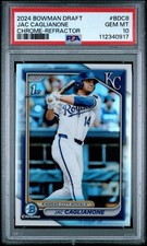 2024 Bowman Draft - Chrome Jac Caglianone #BDC-8 Refractor (RC) PSA 10