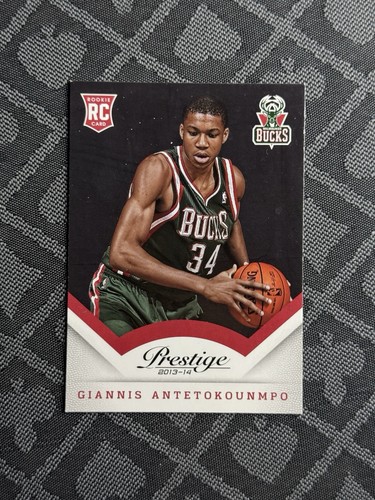 2013-14 Panini Prestige - Giannis Antetokounmpo #175 Rookie Card RC Bucks Heat