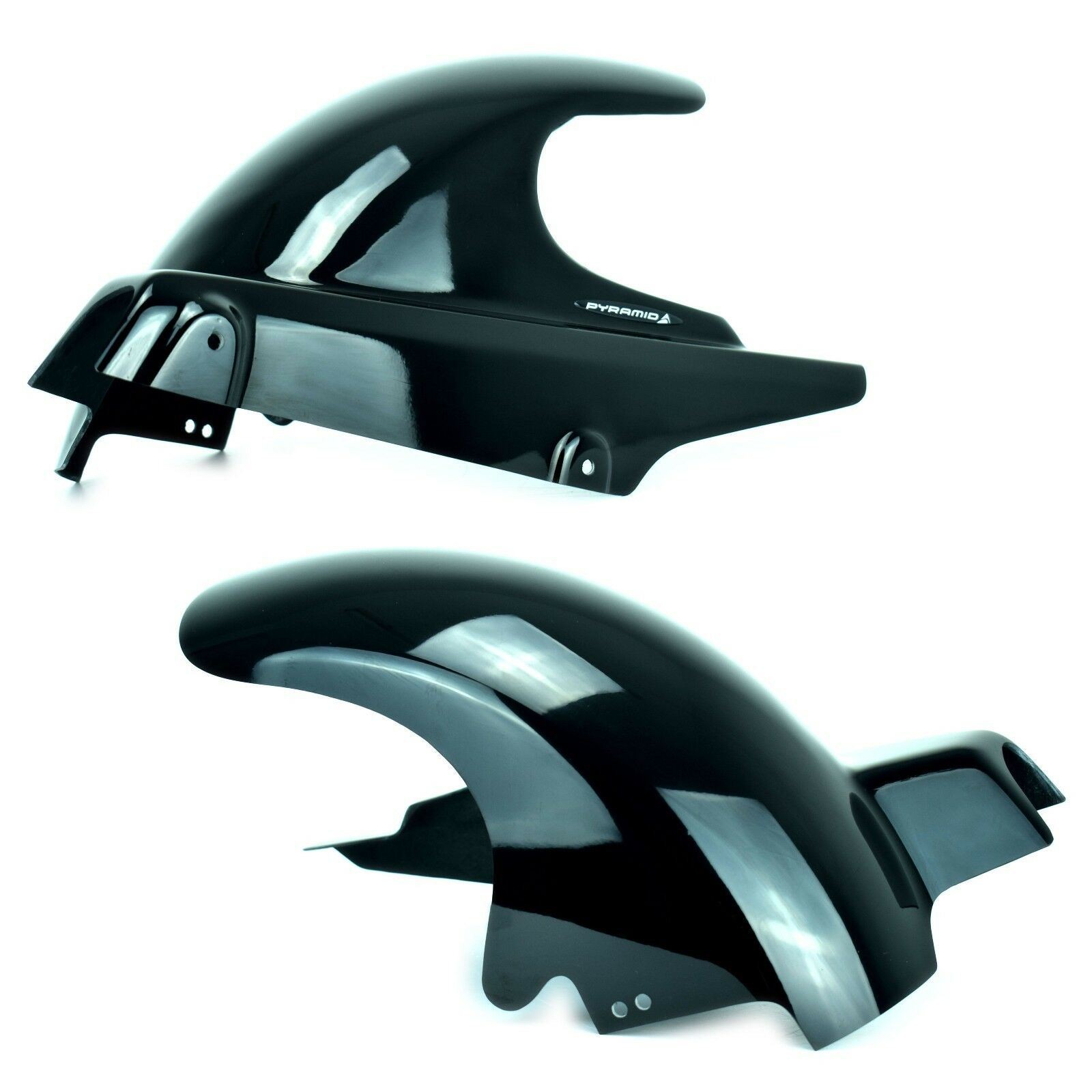 Pyramid Hugger Fender Mudguard Gloss Black Yamaha TRX 850 1995 - 2000