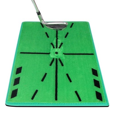 Professional Path Feedback Golf Hitting Mat, Improve Swing Accuracy Golf Mat,...