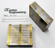 Eclipse Magnetic Chuck Blocks, Matched Pair. No.950.