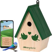 Nistkasten Zum AufhäNgen Nisthilfe Aus Holz Nistkasten Inkl. Spiele-App