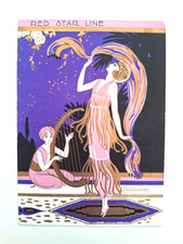 RED STAR LINE VINTAGE PROGRAMME "GRAND CONCERT" HELD ON BOARD S.S.ARABIC 1927