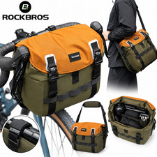 ROCKBROS Road/Gravel Bike Handlebar Front Bag Bicycle Rack Bag Waterproof 24L