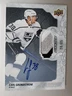 2019-20 Upper Deck Hockey Engrained Carl Grundstrom Patch On Card Auto #20/65