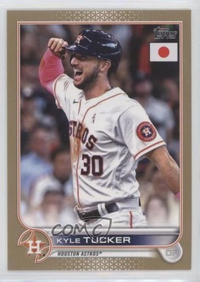 2022 Topps Japan Edition Gold 16/25 Kyle Tucker #81 o7m