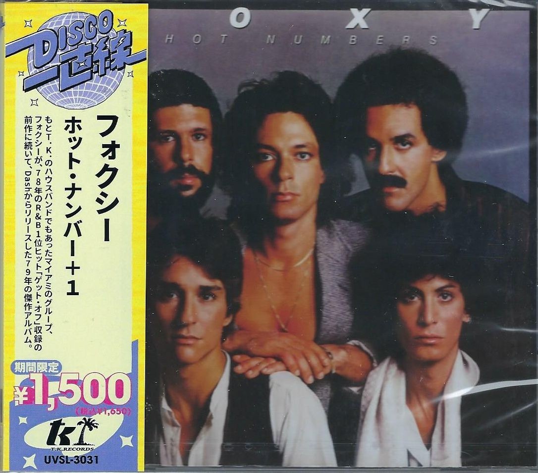Foxy – Hot Numbers   NEW CD   Japan Import