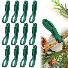 Pcs Christmas Garland Hanger for Mantle Garland Hooks Christmas Wreath 12 Green