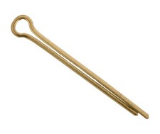 Cotter Pin 1/4 x 3 Brass (10 Pieces)