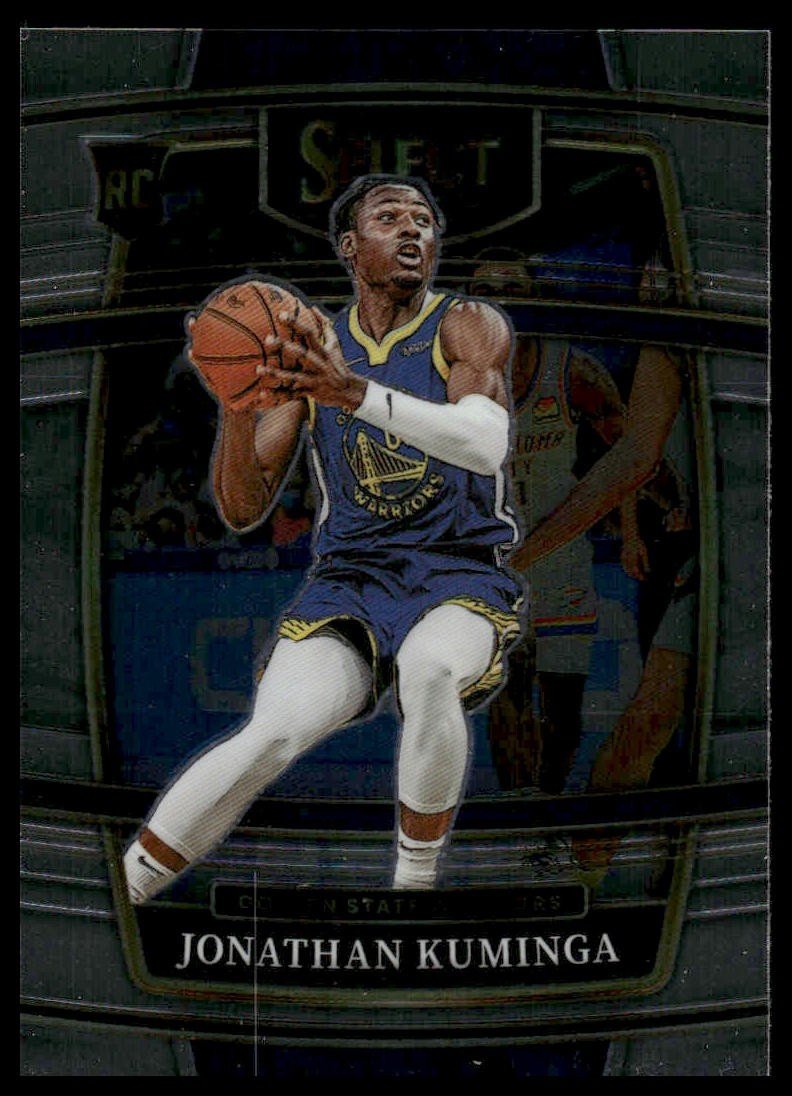 2021-22 Panini Select #28 Jonathan Kuminga RC Rookie Golden State Warriors