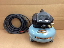 MCGRAW 6 Gallon, 150 PSI Oil-Free Pancake Jobsite Air Compressor LOCAL PICK UP