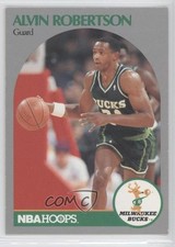 1990-91 NBA Hoops Alvin Robertson #182 2n0