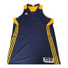 New Women's ADIDAS WNBA Indiana Fever Basketball Jersey - 2XL Navy & Yellow