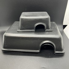 3 Hide Box for Reptiles  Snakes - Durable Plastic - Reptile Basics 2-9x6 1-4x3