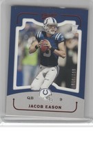 2020 Panini Chronicles #CL-7 Jacob Eason Classics Red #/199 B3R2C12