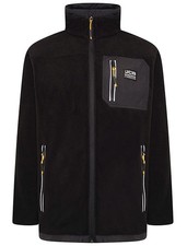 Image of Jcb Workwear Trade Fleece Full Zip Black Size XL