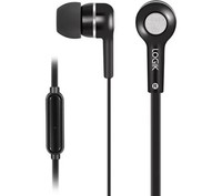 Logik USB-C Headphones In-Ear Wired Earphones With Microphone LUSBCBLK25 Black