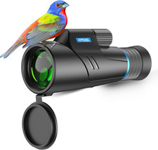 Apexel 10-20x50 Optical Zoom Monocular Telescope, HD Monocular Telescope Awakening