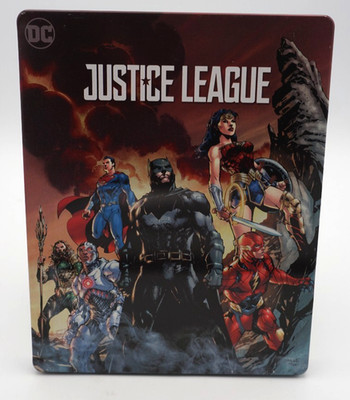 Justice League -  Blu-Ray - Steelbook