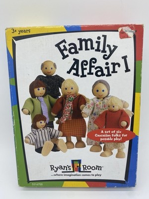 Ryan s Room Family Affair 1 Wooden Figures 
