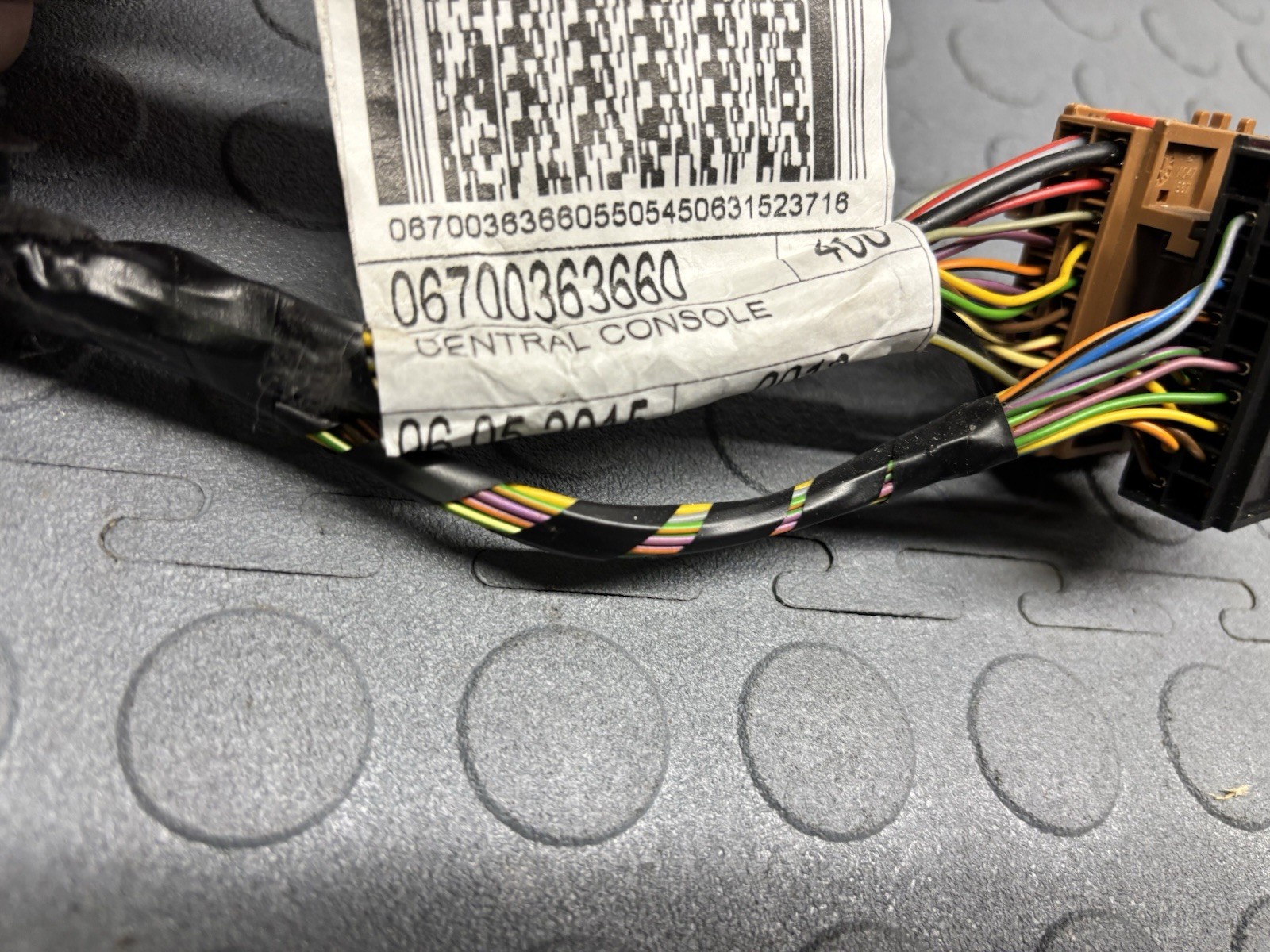 2017-2022 MASERATI GHIBLI M157 CENTER CONSOLE WIRE WIRING HARNESS OEM