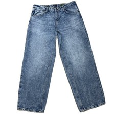 WILD FABLE NWT Mid-Rise 90s Relaxed Straight Blue Jeans Streetwear 10