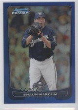2012 Bowman Chrome Blue Refractor 129/250 Shaun Marcum #145 6ks