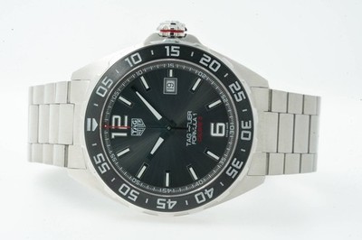 TAG Heuer Formula 1 Calibre 5 43mm Grey Anthracite Dial Automatik WAZ2011.BA0...