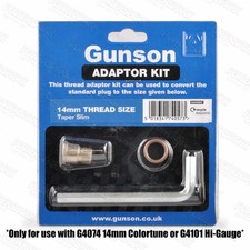 Colortune and Compression tester 14mm slim taper thread adaptor kit 4055C