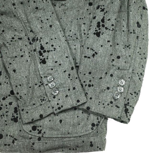 Engineered Garments Loiter Jacket Flocking Splatt… - image 5